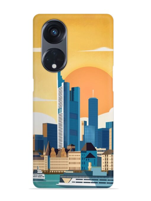 Germany Frankfurt Snap Case for Oppo Reno 8T (5G) Zapvi