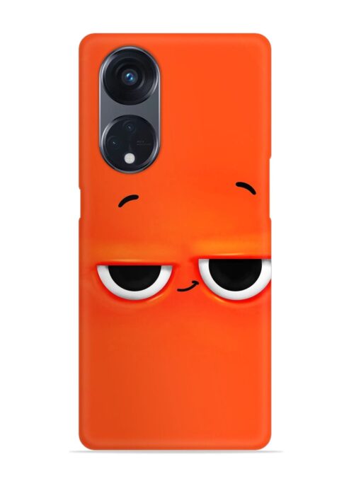 Smiley Face Snap Case for Oppo Reno 8T (5G)