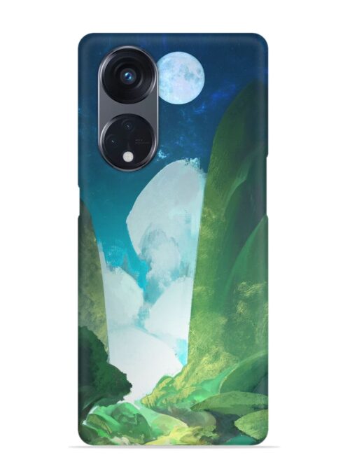 Abstract Art Of Nature Snap Case for Oppo Reno 8T (5G)