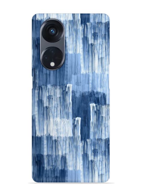 Abstract Pattern Stripes Snap Case for Oppo Reno 8T (5G) Zapvi