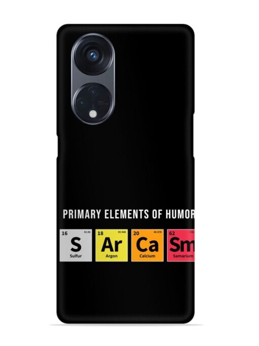 Primary Elements Humor Snap Case for Oppo Reno 8T (5G) Zapvi