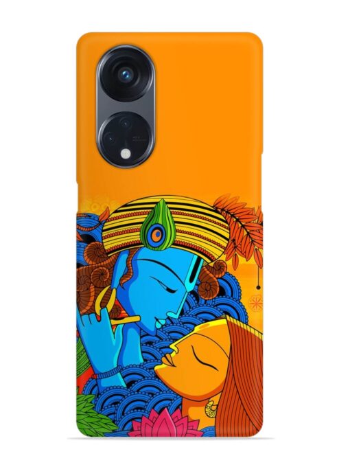 Illustration Hindu Goddess Snap Case for Oppo Reno 8T (5G) Zapvi