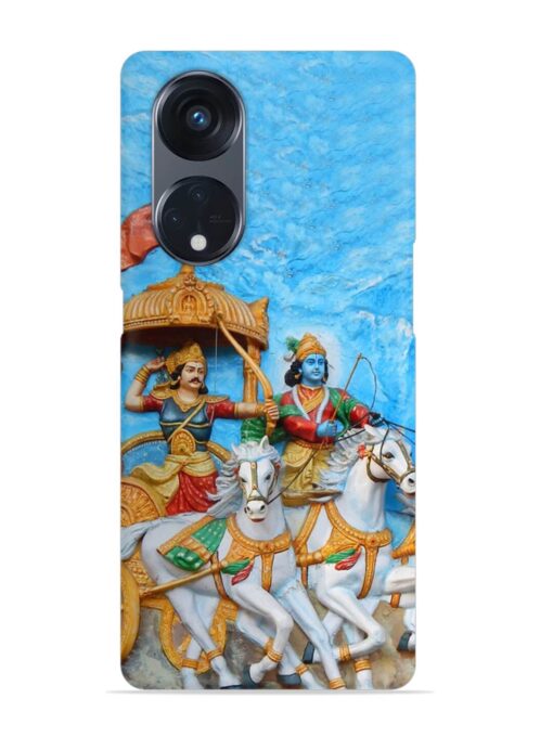 Hyderabad India March 19 Wall Art Snap Case for Oppo Reno 8T (5G) Zapvi