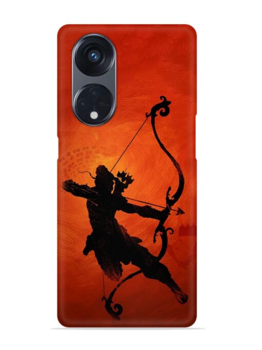 Illustration Lord Rama Snap Case for Oppo Reno 8T (5G)