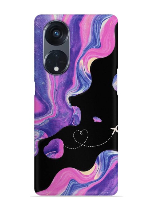 Glitter Art Snap Case for Oppo Reno 8T (5G) Zapvi