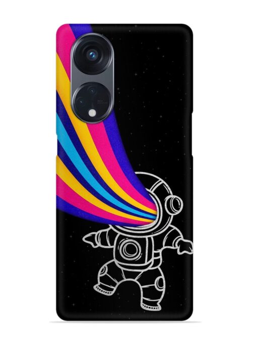 Astronaut Snap Case for Oppo Reno 8T (5G) Zapvi