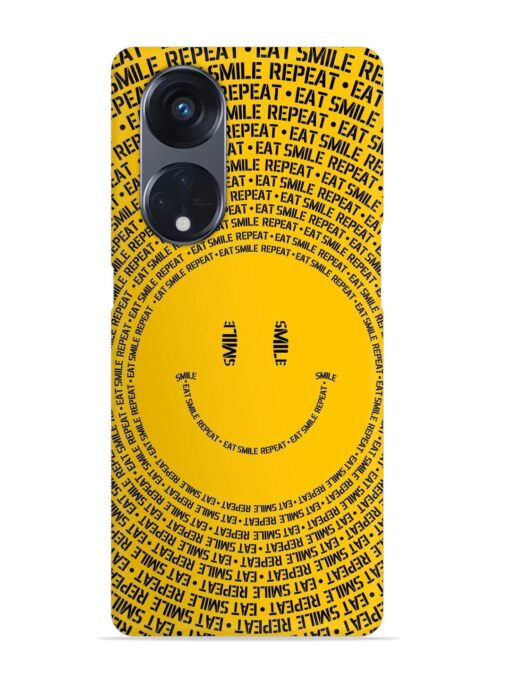 Smiley Snap Case for Oppo Reno 8T (5G) Zapvi