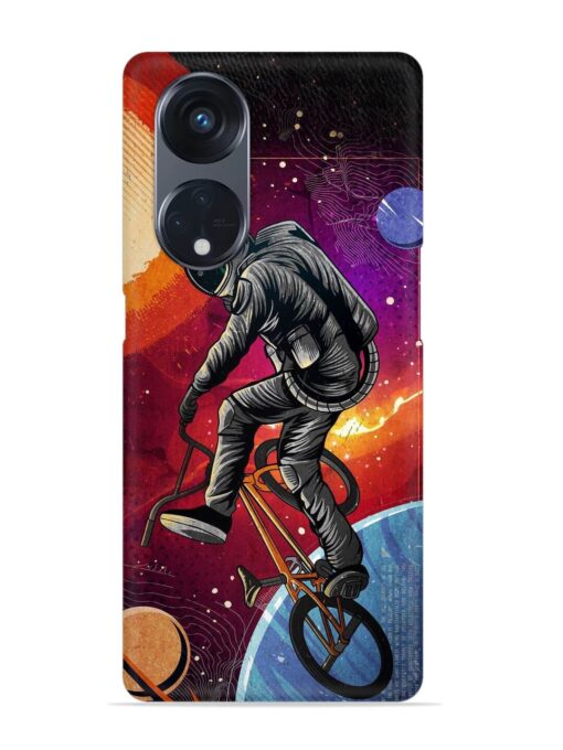 Super Eclipse Bmx Bike Snap Case for Oppo Reno 8T (5G)