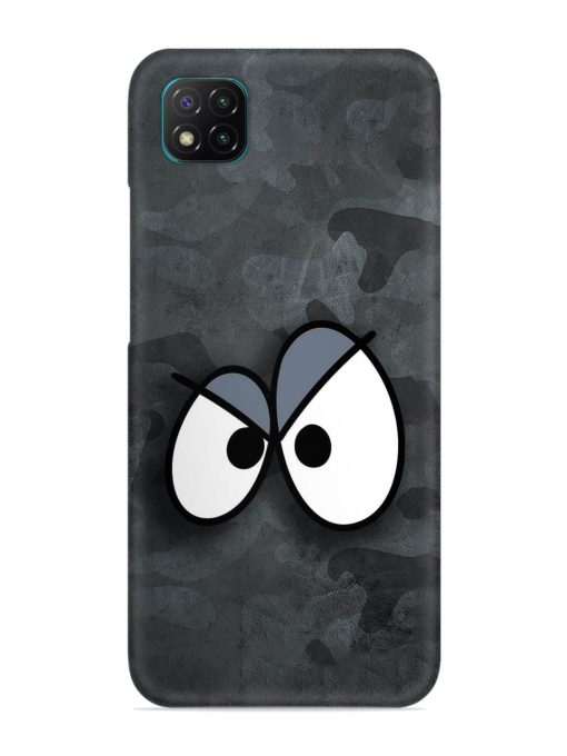 Big Eyes Night Mode Snap Case for Poco C3 Zapvi