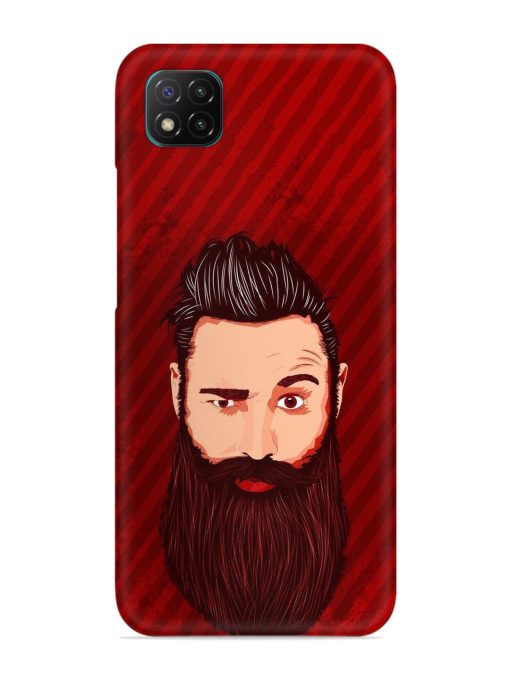 Beardo Man Snap Case for Poco C3 Zapvi