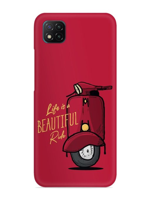 Life Is Beautiful Rides Snap Case for Poco C3 Zapvi