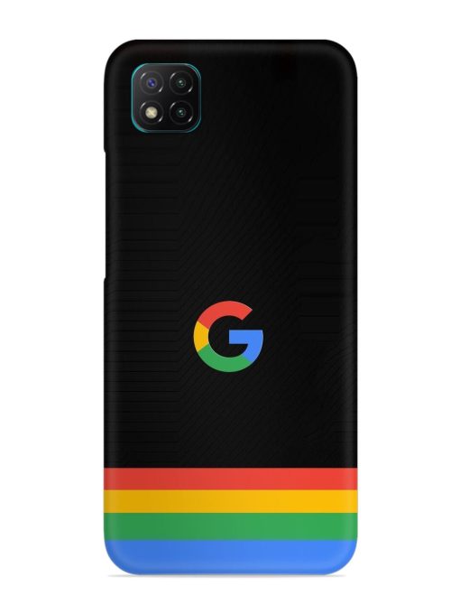 Google Logo Art Snap Case for Poco C3 Zapvi