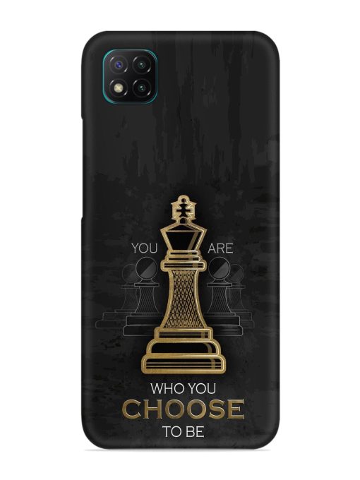 You Are Who Choose To Be Snap Case for Poco C3 Zapvi