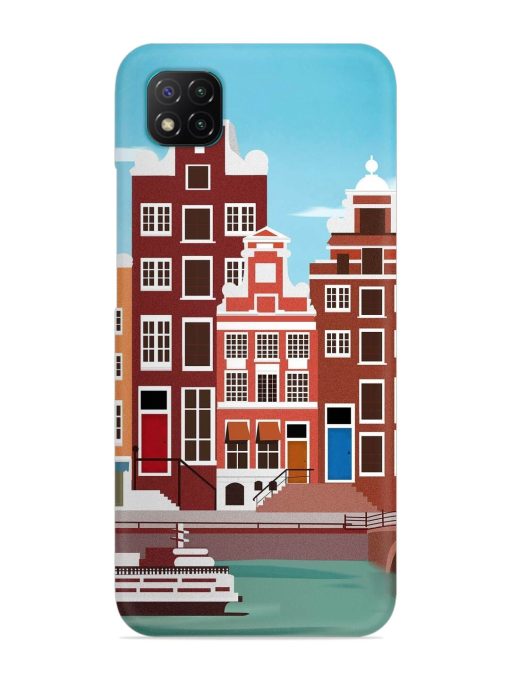 Scenery Architecture Amsterdam Landscape Snap Case for Poco C3 Zapvi