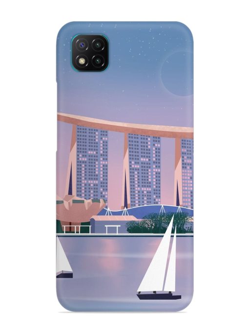 Singapore Scenery Architecture Snap Case for Poco C3 Zapvi