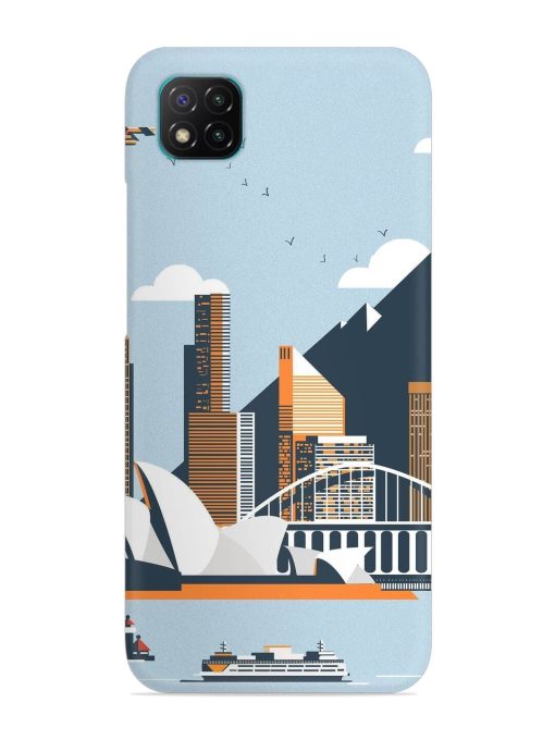 Sydney Opera Landscape Snap Case for Poco C3 Zapvi