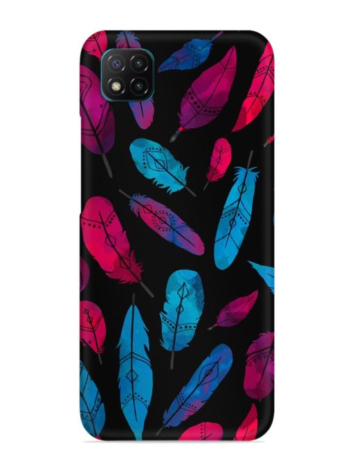 Feather Art Snap Case for Poco C3 Zapvi