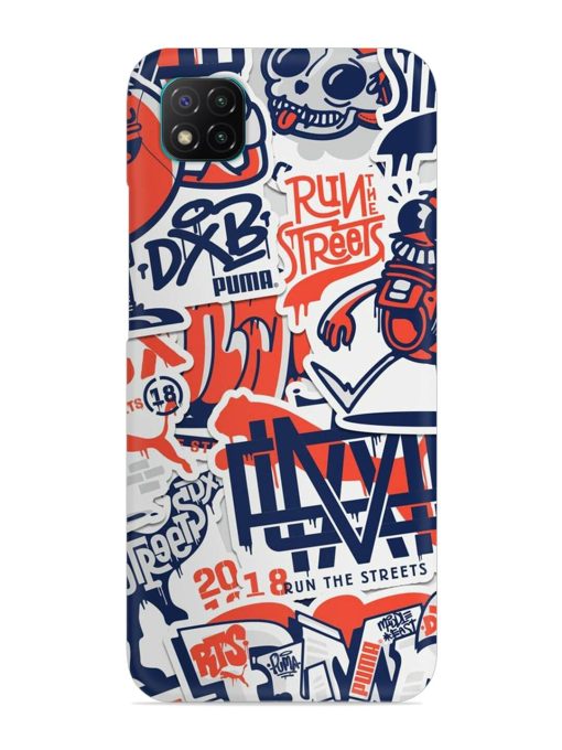 Run The Street Snap Case for Poco C3 Zapvi