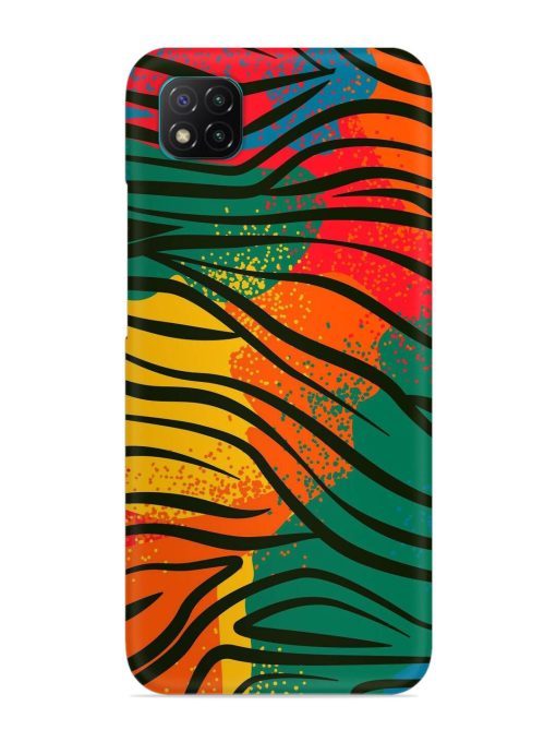 Bright Colorful Snap Case for Poco C3 Zapvi