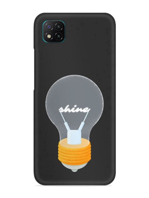 Bulb Background Snap Case for Poco C3 Zapvi