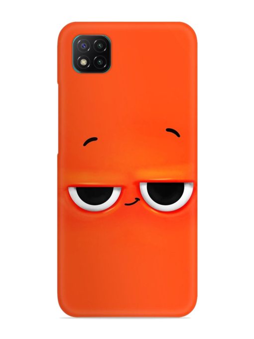 Smiley Face Snap Case for Poco C3 Zapvi