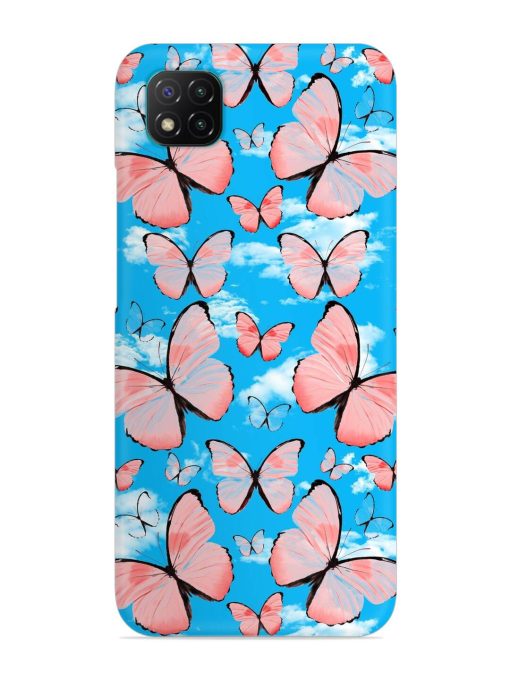 Seamless Pattern Tropical Snap Case for Poco C3 Zapvi