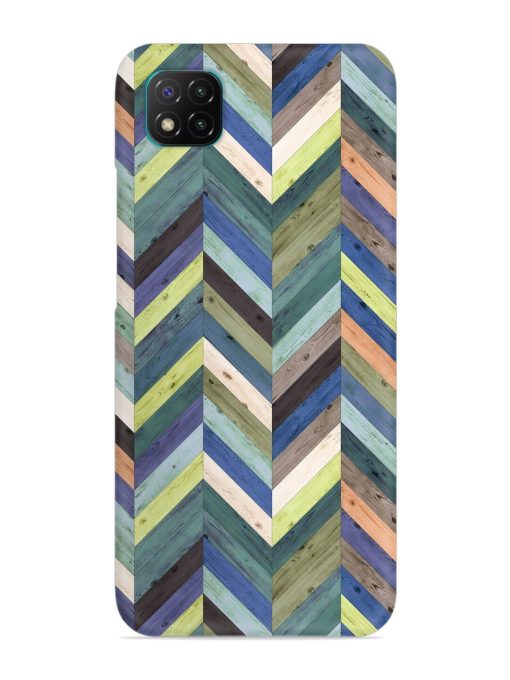 Chevron Random Color Snap Case for Poco C3 Zapvi