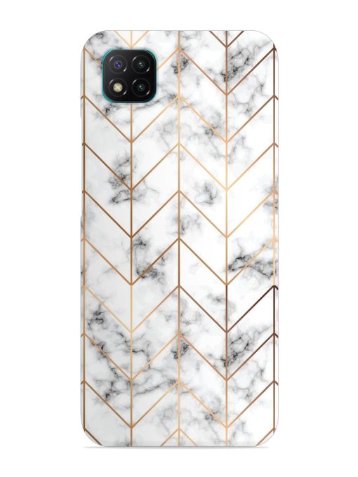 Vector Marble Texture Snap Case for Poco C3