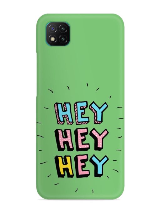 Hey Vector Cartoon Snap Case for Poco C3 Zapvi