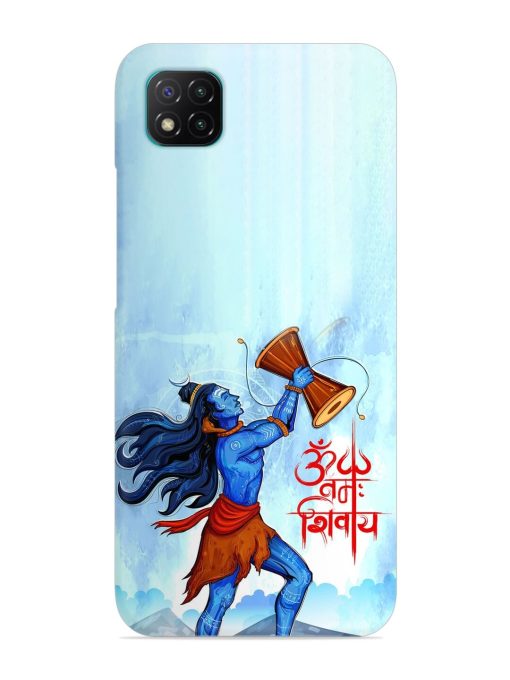 Illustration Lord Shiva Snap Case for Poco C3 Zapvi