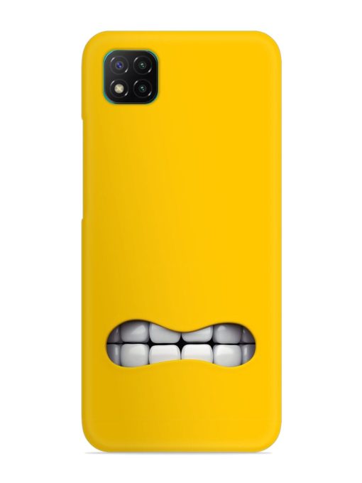 Mouth Character On Snap Case for Poco C3