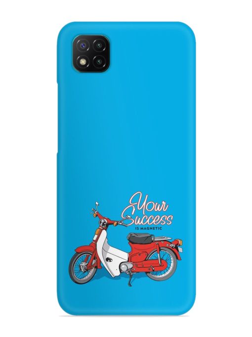 Motorcycles Image Vector Snap Case for Poco C3 Zapvi