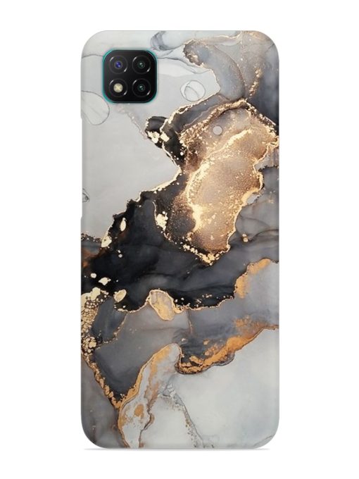 Luxury Abstract Fluid Snap Case for Poco C3 Zapvi