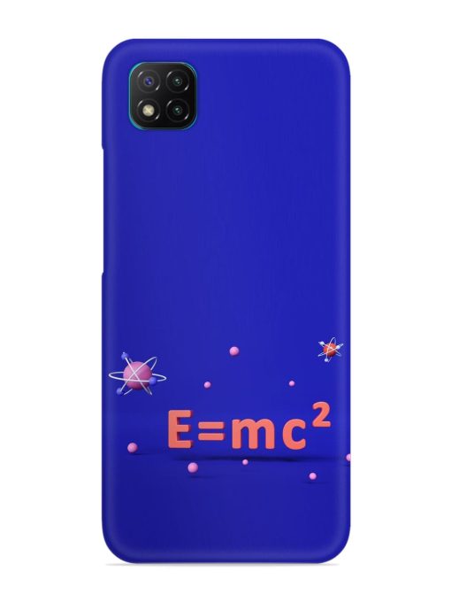 Formula Relativity Equation Snap Case for Poco C3 Zapvi