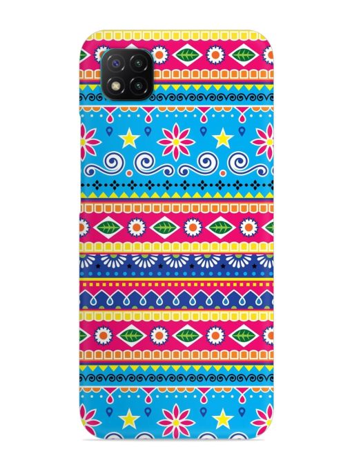 Indian Seamless Snap Case for Poco C3 Zapvi