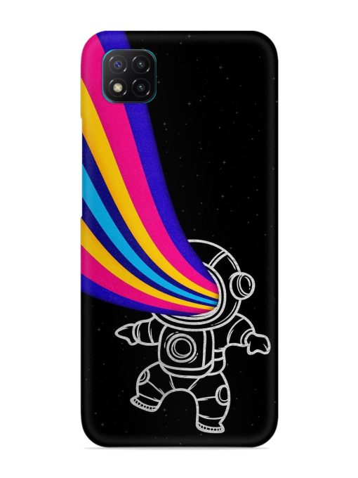 Astronaut Snap Case for Poco C3 Zapvi