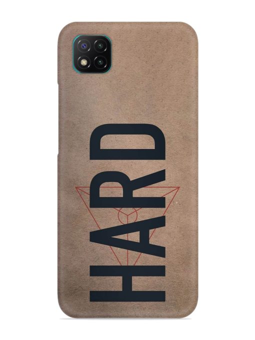 Hard Typo Snap Case for Poco C3 Zapvi