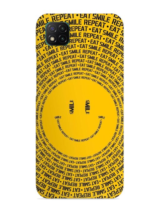 Smiley Snap Case for Poco C3 Zapvi