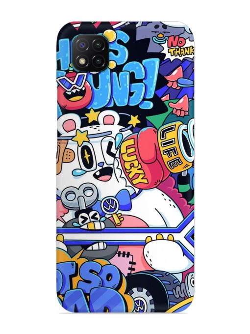 Universal Doodle Snap Case for Poco C3