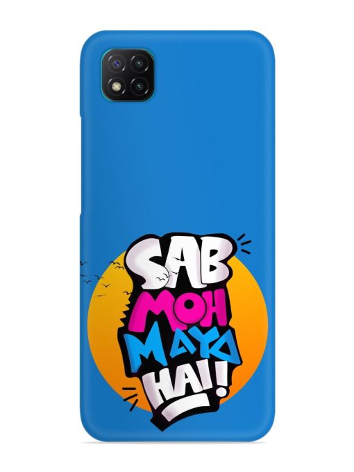 Sab Moh Moya Snap Case for Poco C3 Zapvi