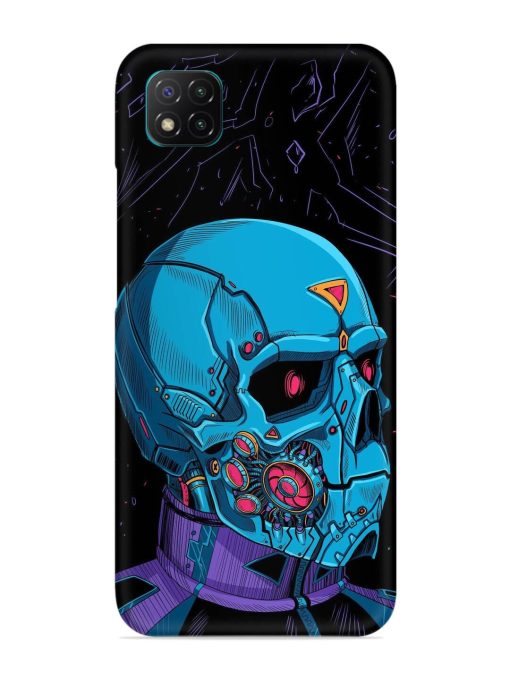 Skull Robo Vector Snap Case for Poco C3 Zapvi