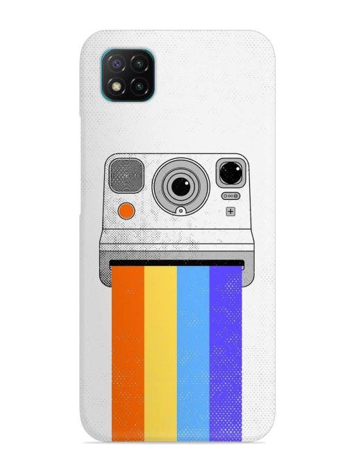 Retro Camera Art Snap Case for Poco C3 Zapvi