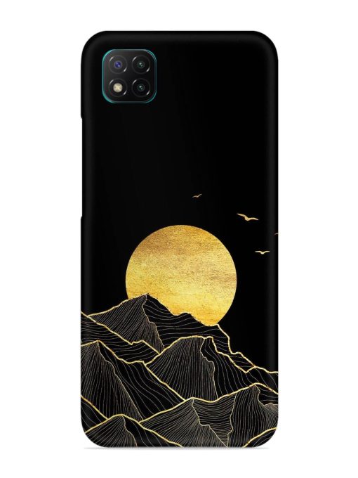 Golden Sunrise Snap Case for Poco C3 Zapvi