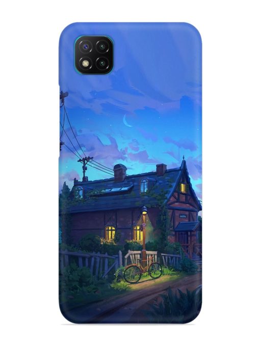 Beautiful Village House Snap Case for Poco C3 Zapvi