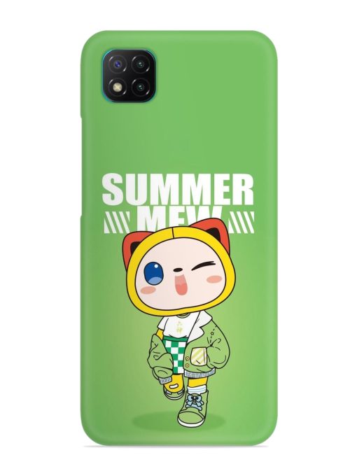 Summer Mew Snap Case for Poco C3 Zapvi