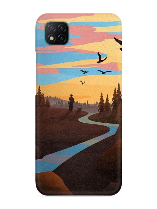 Natural Landscape Art Snap Case for Poco C3 Zapvi