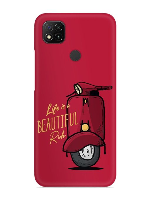 Life Is Beautiful Rides Snap Case for Poco C31 Zapvi