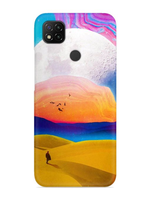 Sandy Desert Snap Case for Poco C31 Zapvi