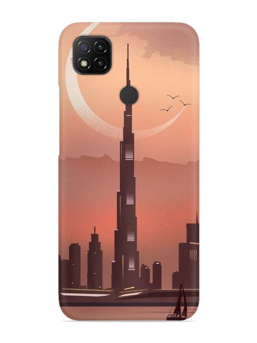 Landmark Burj Khalifa Snap Case for Poco C31 Zapvi