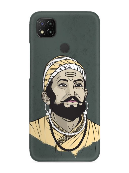 Shivaji Maharaj Vector Art Snap Case for Poco C31